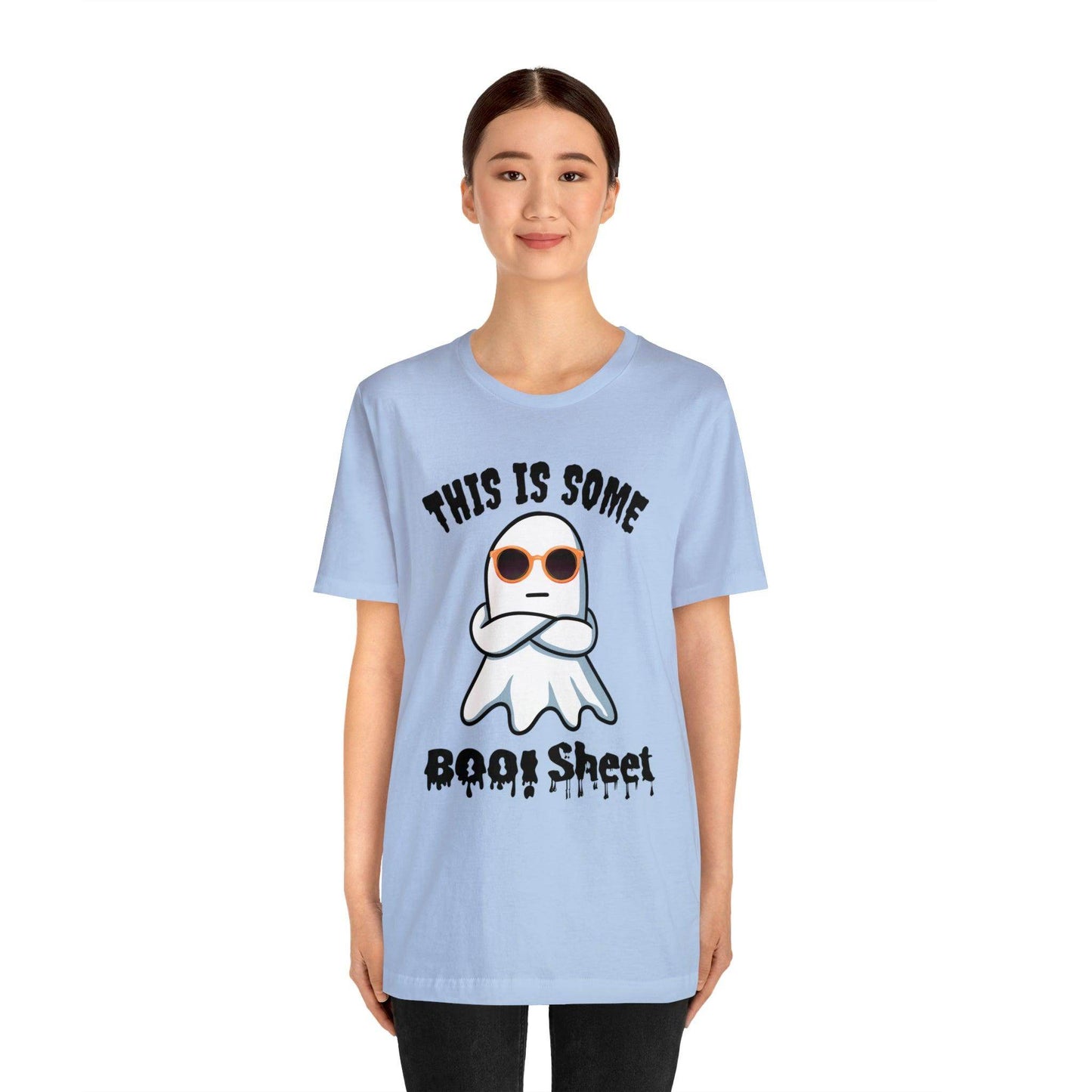 This Is Some Boo Sheet Funny Halloween Shirt Funny Halloween Costume Spooky Season Tee Funny Gift Shirt for Birthday Christmas Anniversary - Giftsmojo