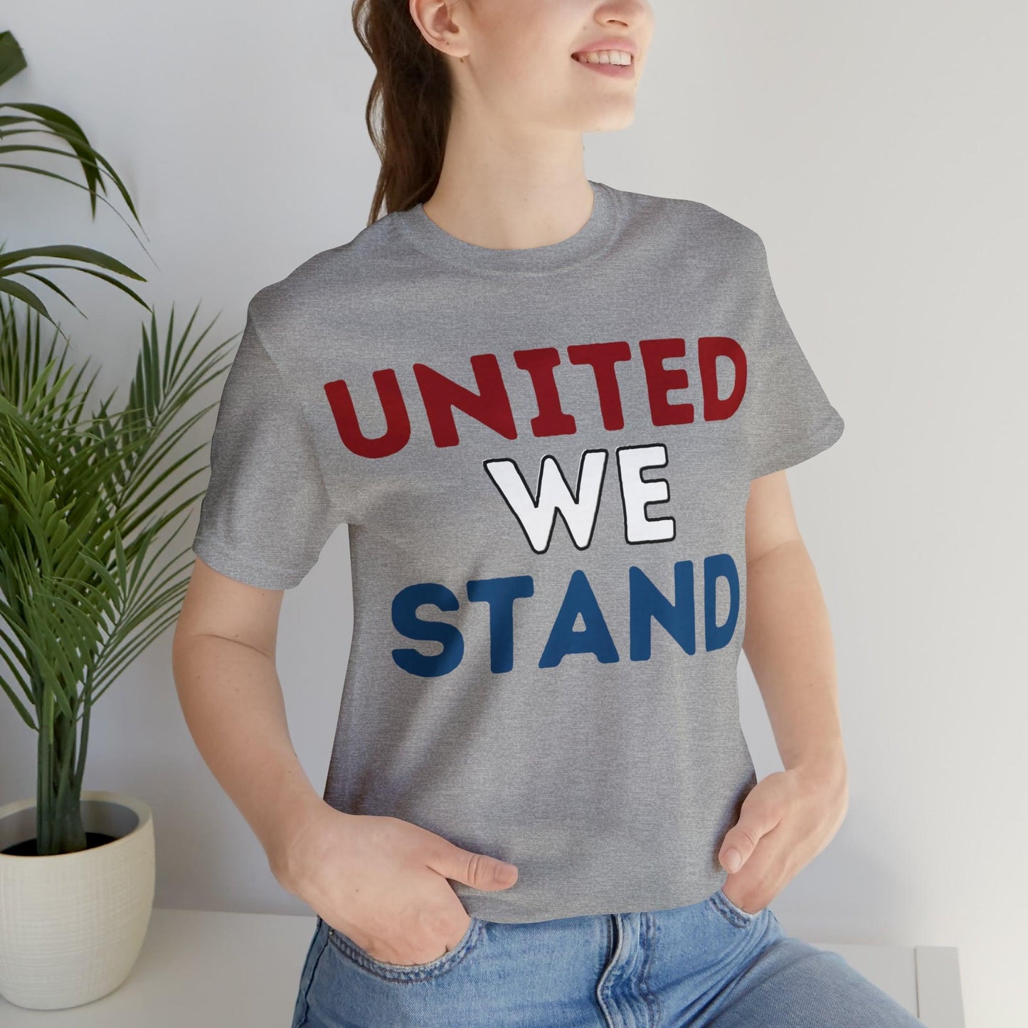 United We Stand shirt, USA Flag shirt, 4th of July shirt, Independence Day
