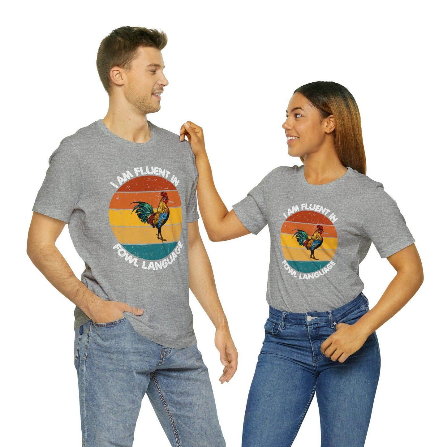 Fluent in Fowl Language shirt, Chicken Shirt Chicken Tee Chicken Owner Gift - Gift For Chicken Lover gift - Giftsmojo