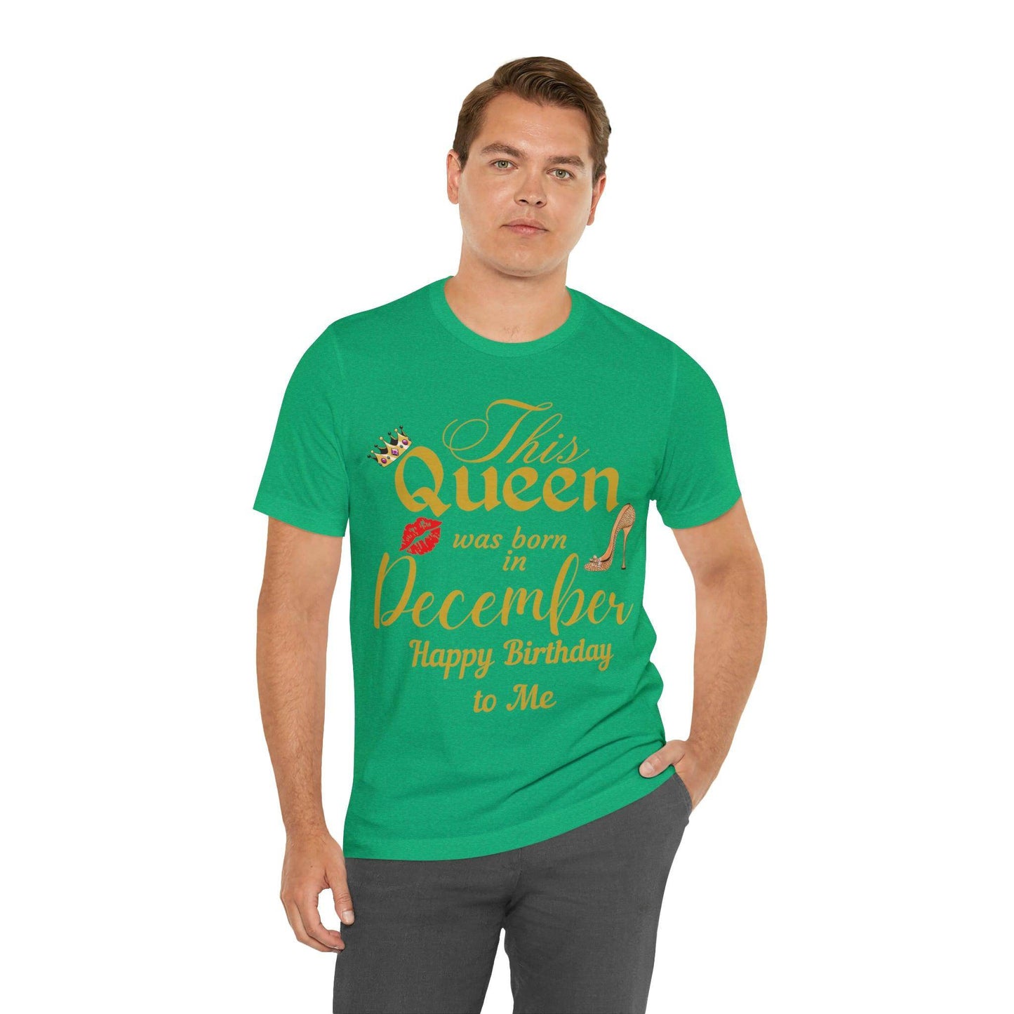 Birthday Queen Shirt, Gift for Birthday, This Queen was born in December Shirt, Funny Queen Shirt, Funny Birthday Shirt, Birthday Gift - Giftsmojo