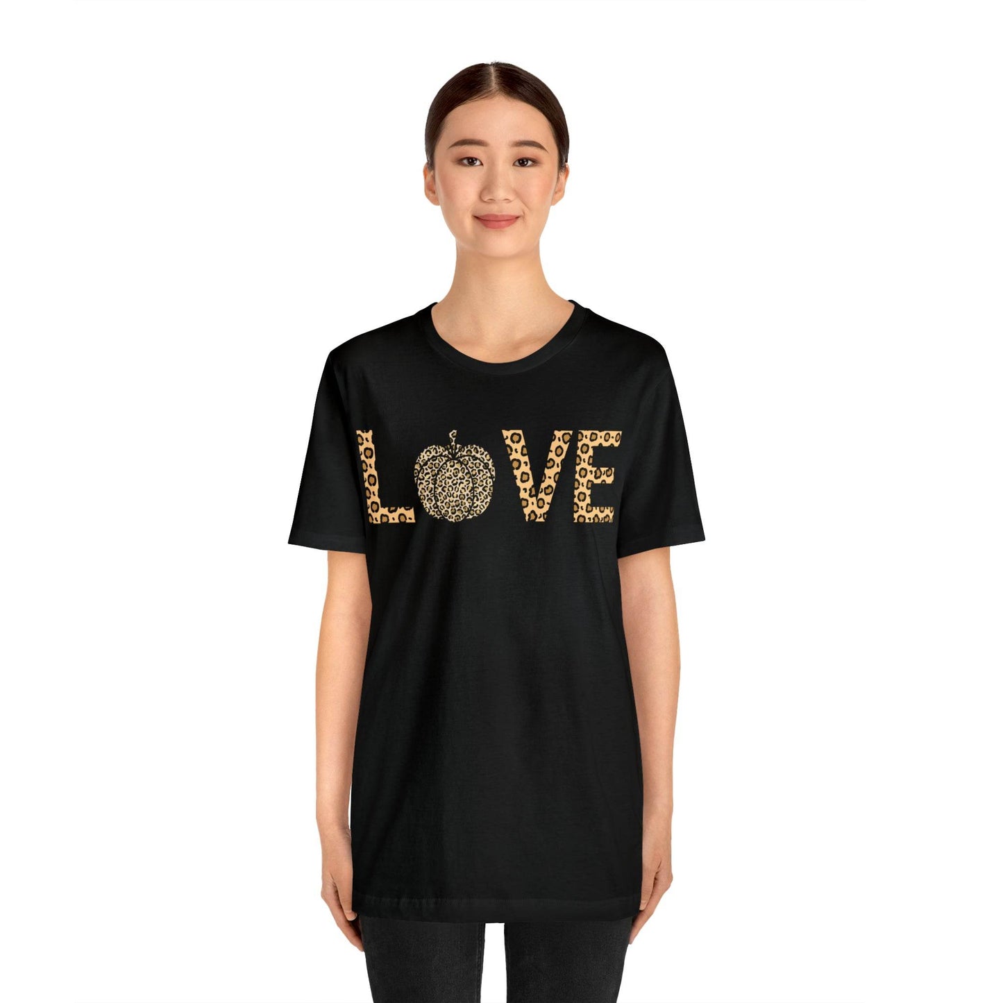 Embrace the Wild - Fall Leopard Print Shirt Leopard Print Love Fall - Pumpkin shirt - autumn shirt - Giftsmojo