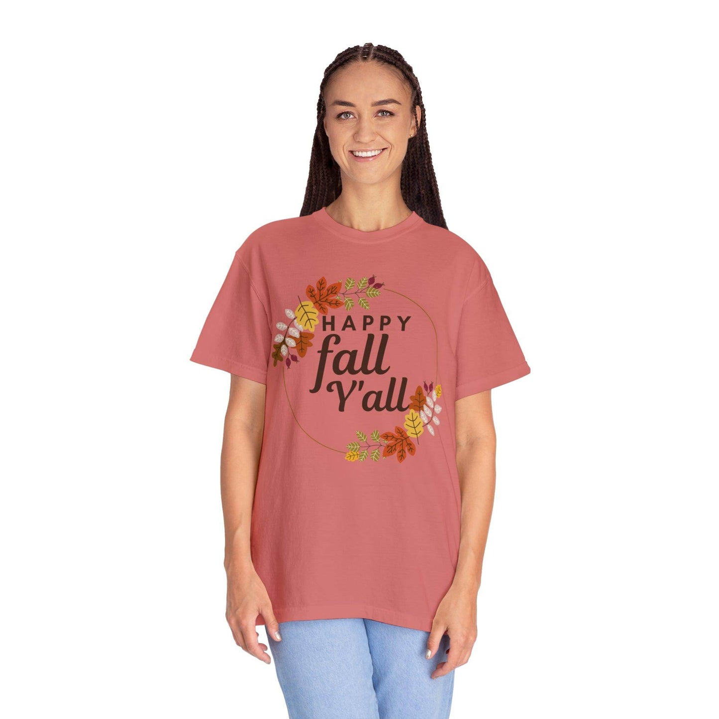 Happy Fall Y'all Gift for Fall, Funny Fall Shirts Gift, Autumn Tee, Fall Tshirt - Giftsmojo