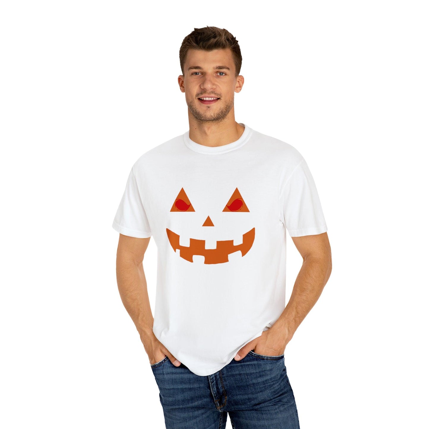 Cute Halloween Pumpkin Faces Scary Faces, Pumpkin Silhouette, Vintage Shirt Halloween Shirt Pumpkin Face Halloween Costume Comfort Colors - Giftsmojo