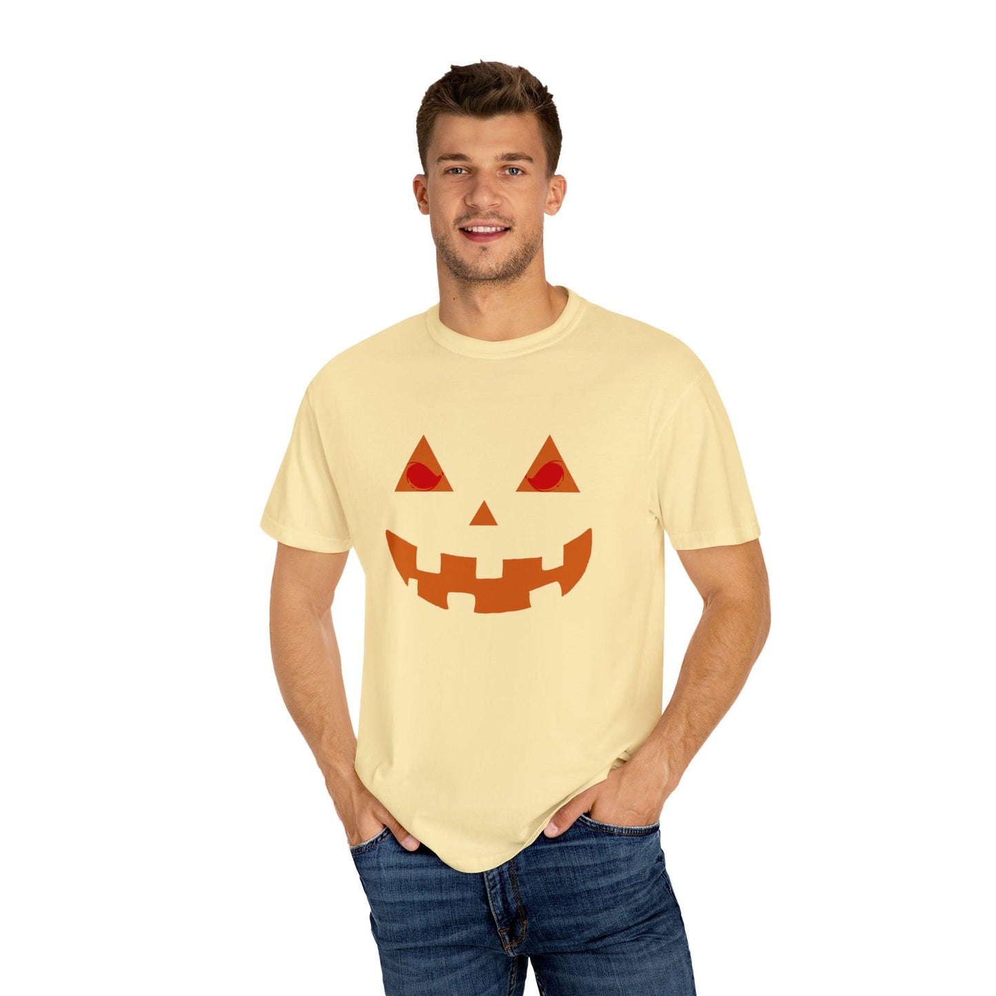 Cute Halloween Pumpkin Faces Scary Faces, Pumpkin Silhouette, Vintage Shirt Halloween Shirt Pumpkin Face Halloween Costume Comfort Colors - Giftsmojo