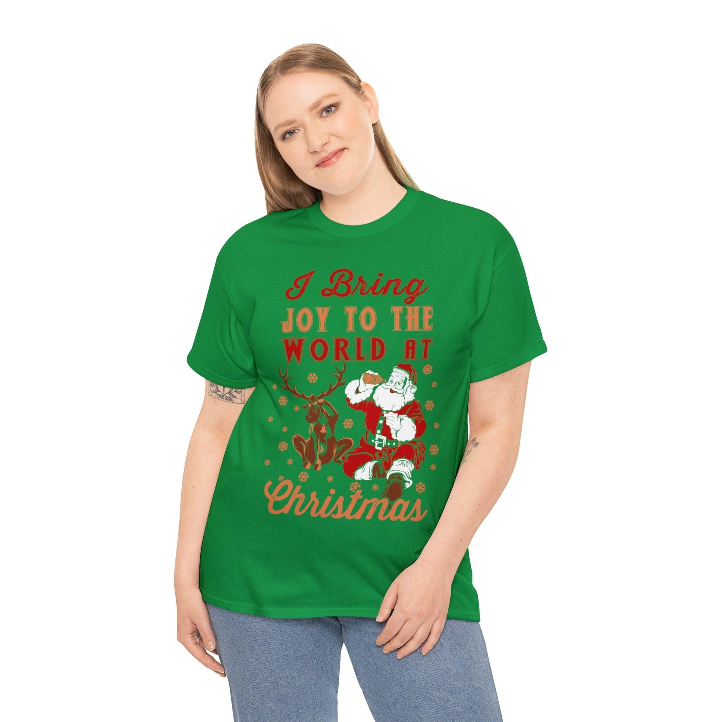 I bring Joy to the World at Christmas Shirt, Christmas Tee Christmas outfit, Christmas gifts