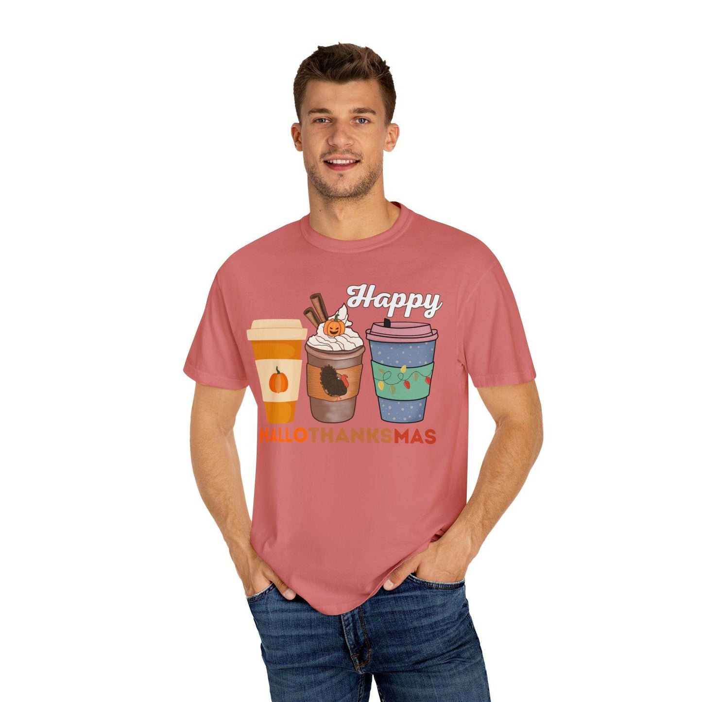 HALLOTHANKSMAS Gift for Fall Halloween Thanksgiving Christmas Gift - Giftsmojo