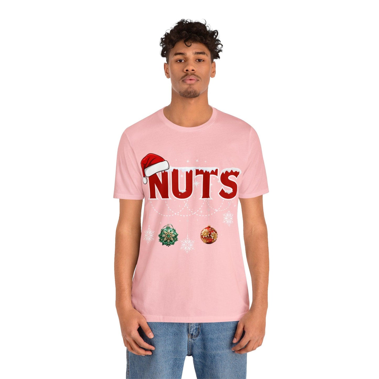 Funny Christmas Couples Matching Shirt Chest Nuts Shirts Holiday Shirt Cute Christmas Shirt Couple Sweater, Family Tee - Giftsmojo