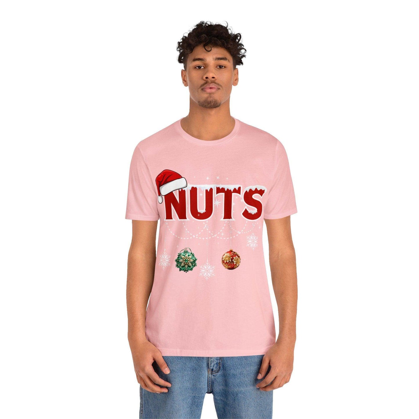 Funny Christmas Couples Matching Shirt Chest Nuts Shirts Holiday Shirt Cute Christmas Shirt Couple Sweater, Family Tee - Giftsmojo