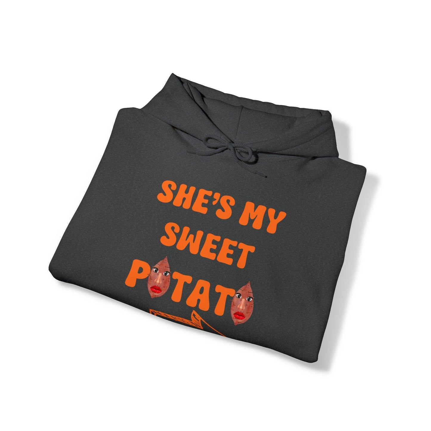 She's My Sweet Potato Hooded Sweatshirt Funny Thanksgiving Shirt Thanksgiving Gift Trendy Thanksgiving Sweatshirt Thanksgiving Hoodie Couple Matchinggift - Giftsmojo