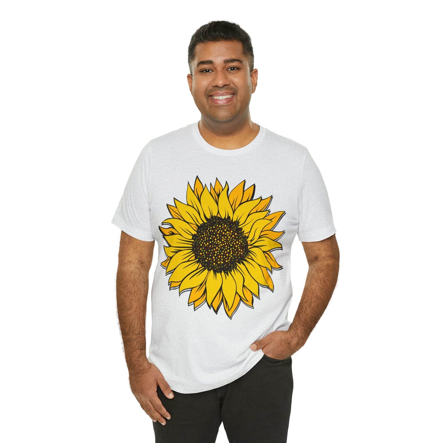 Sunflower Shirt, Floral Tee Shirt, Flower Shirt, Garden Shirt, Womens Fall Summer Shirt Sunshine Tee, Gift for Gardener, Nature lover shirt - Giftsmojo