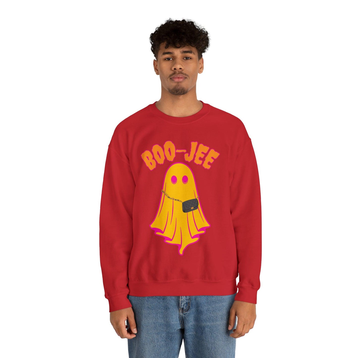 Boo-Jee Sweatshirt, Boo Halloween Sweatshirt, Spooky Ghost Sweatshirt, Boo Jee Shirt, Halloween Ghost Sweatshirt, Halloween Boo Shirt - Giftsmojo