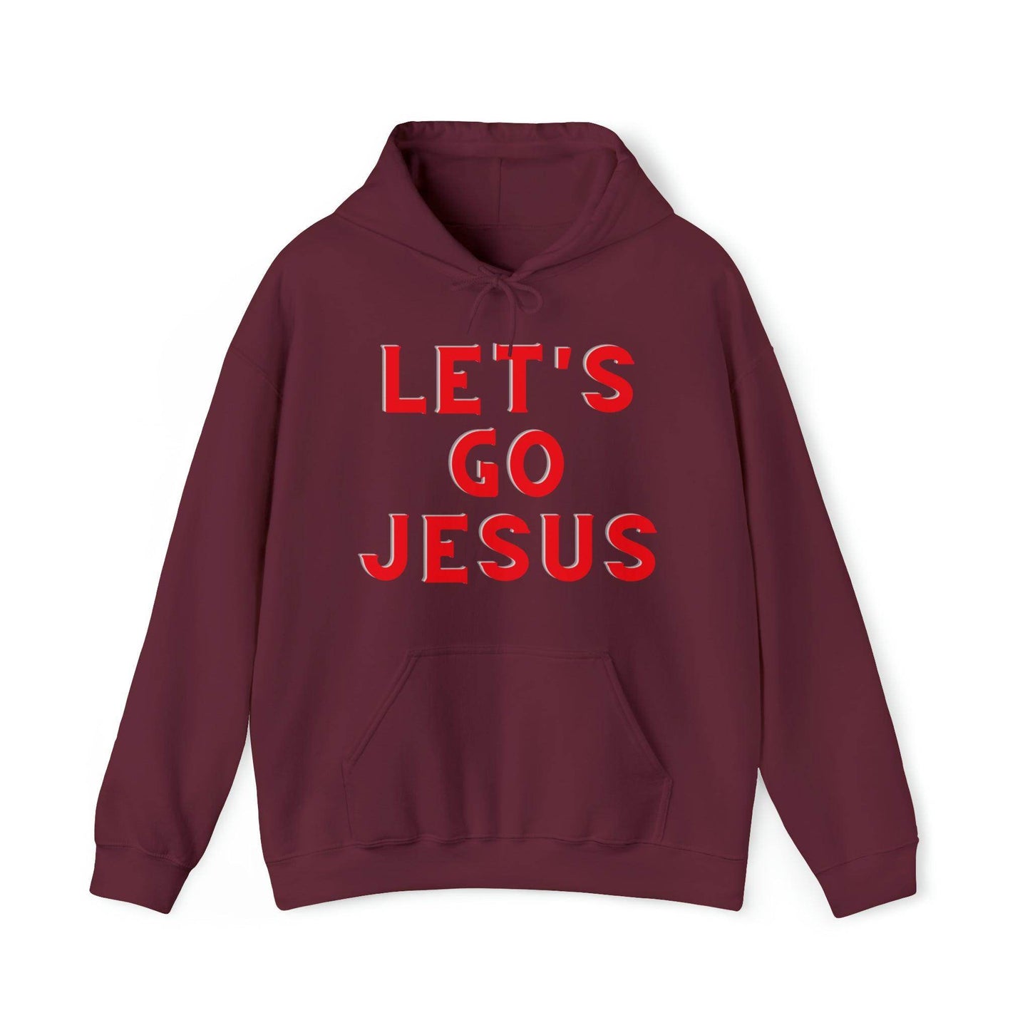 Let's Go Jesus Pullover Funny Christian Shirt Christian Gift Trendy Christian Hoodie Religious Sweatshirt Jesus Hooded Sweatshirt Faith Shirt - Giftsmojo