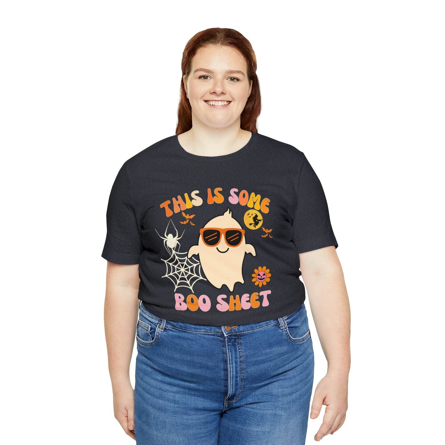 This Is Some Boo Sheet Funny Halloween Shirt Funny Halloween Costume Spooky Season Tee Funny Gift Shirt for Birthday Christmas Anniversary - Giftsmojo