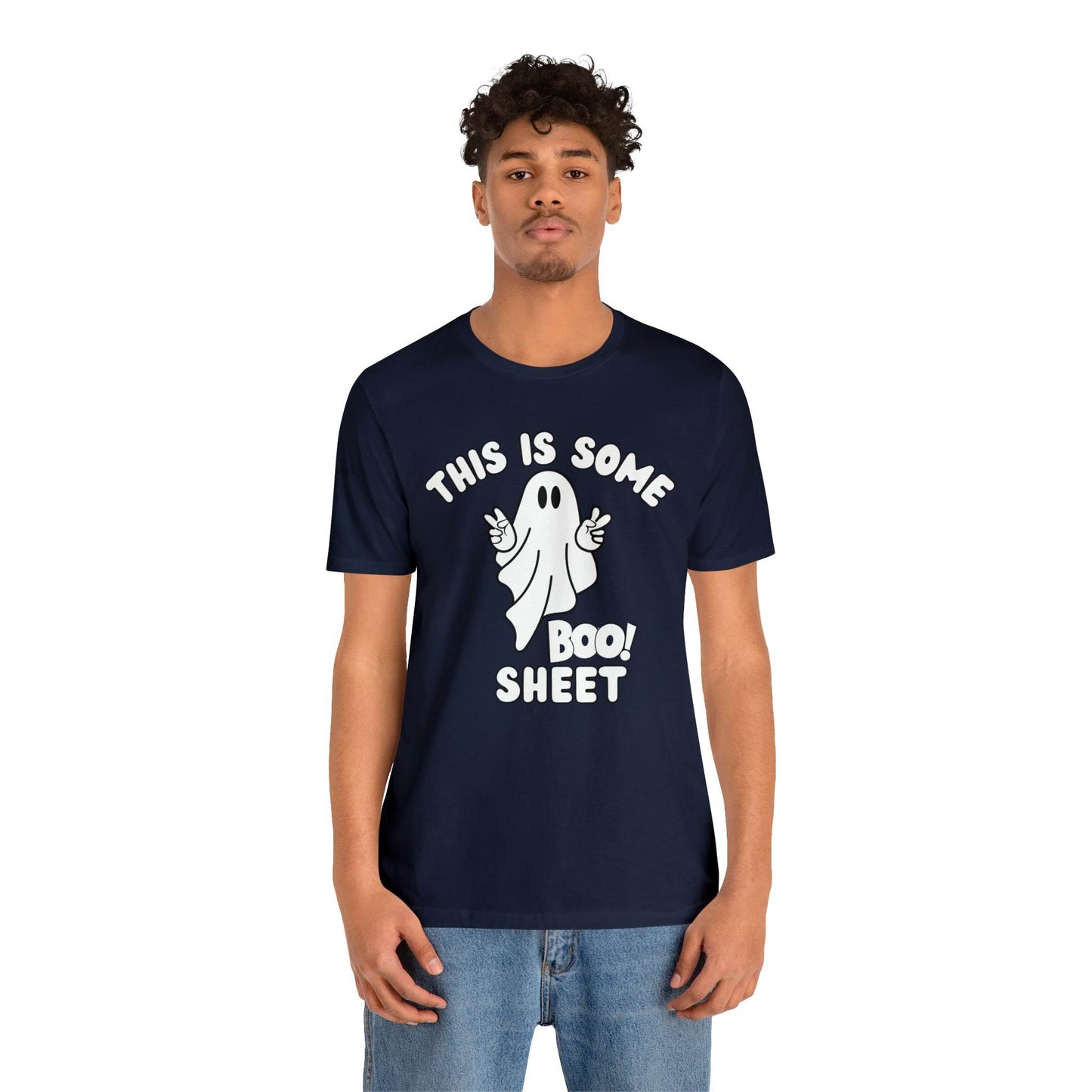 This Is Some Boo Sheet Funny Halloween Shirt Funny Halloween Costume Spooky Season Tee Funny Gift Shirt for Birthday Christmas Anniversary - Giftsmojo