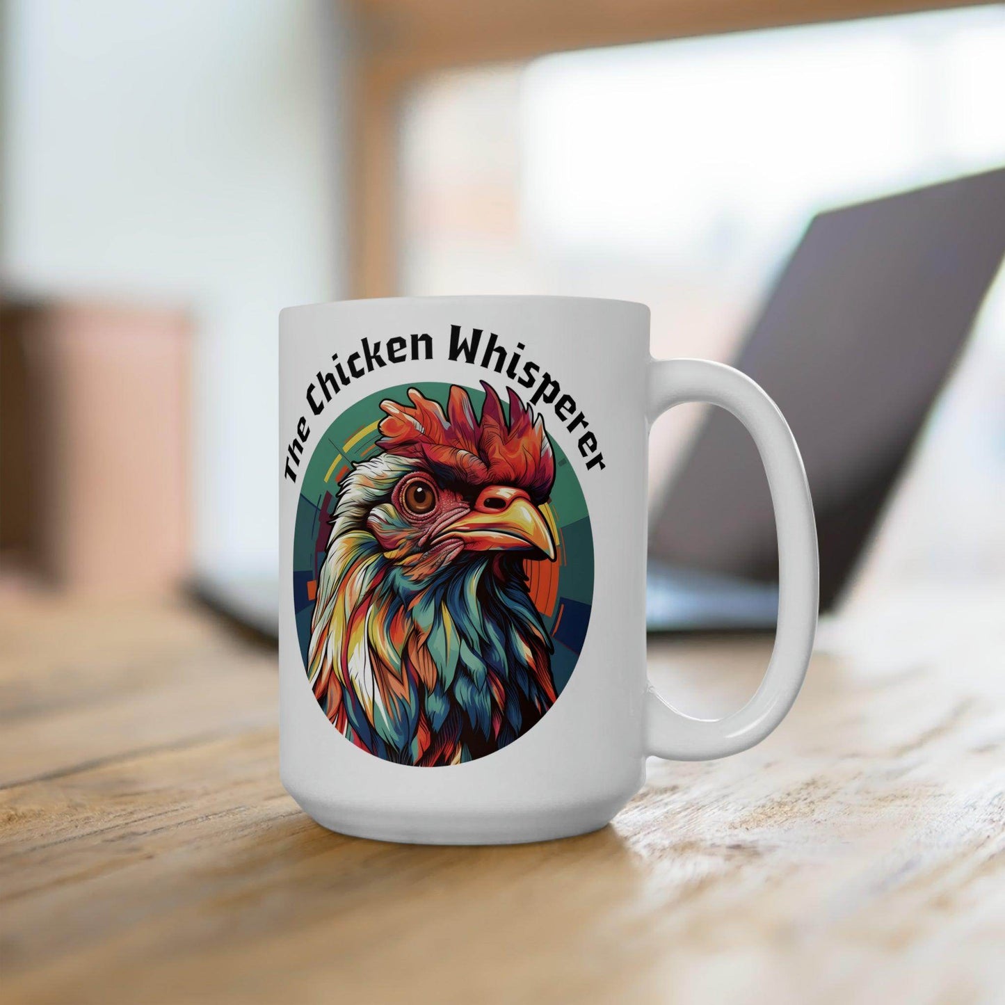 Chicken Whisperer Mug Chicken Coffee Mug Chicken lovers Mug Chicken Lover Gift for her Funny Chicken Cup Roster Mug Retro Vintage coffee Mug - Giftsmojo