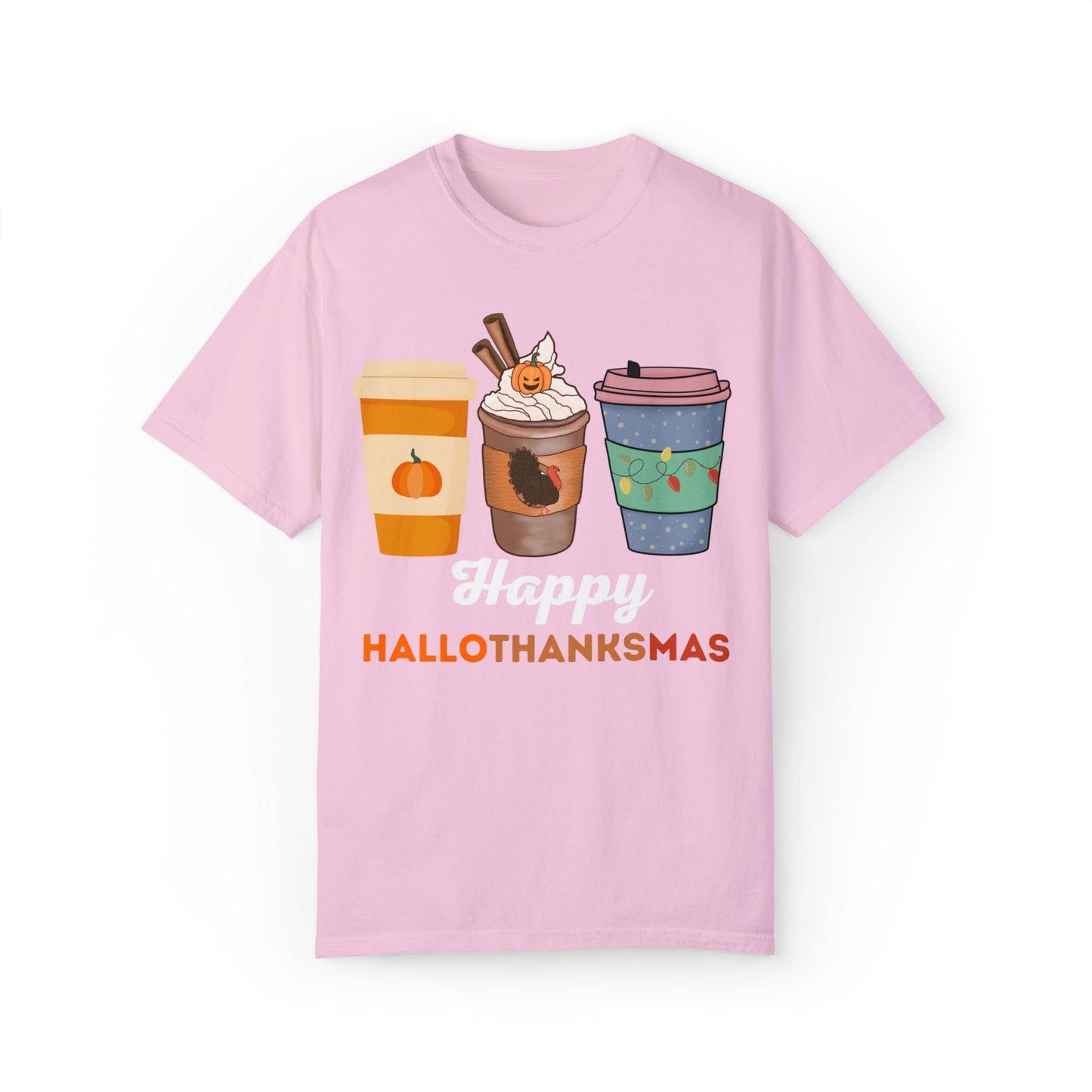 Happy HALLOTHANKSMAS Gift for Fall Halloween Thanksgiving Christmas Gift - Giftsmojo