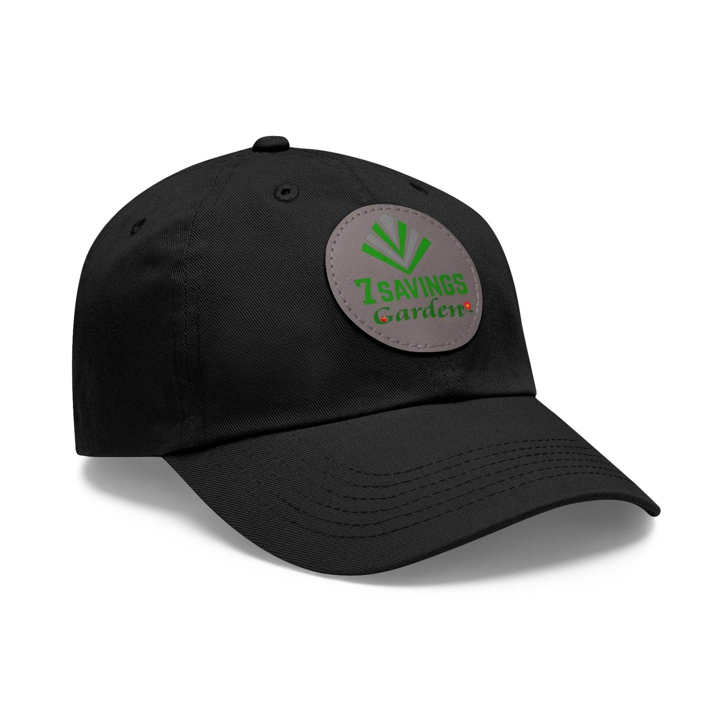 7savings Dad Hat with Leather Patch (Round) Plant lover hat - Giftsmojo