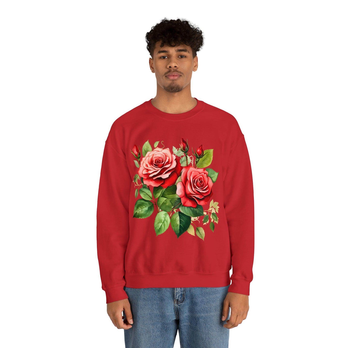 Christmas Flower Shirt Christmas Flower Sweatshirt Christmas Floral Sweatshirt Christmas Sweater Christmas Trendy Christmas Sweatshirt - Giftsmojo