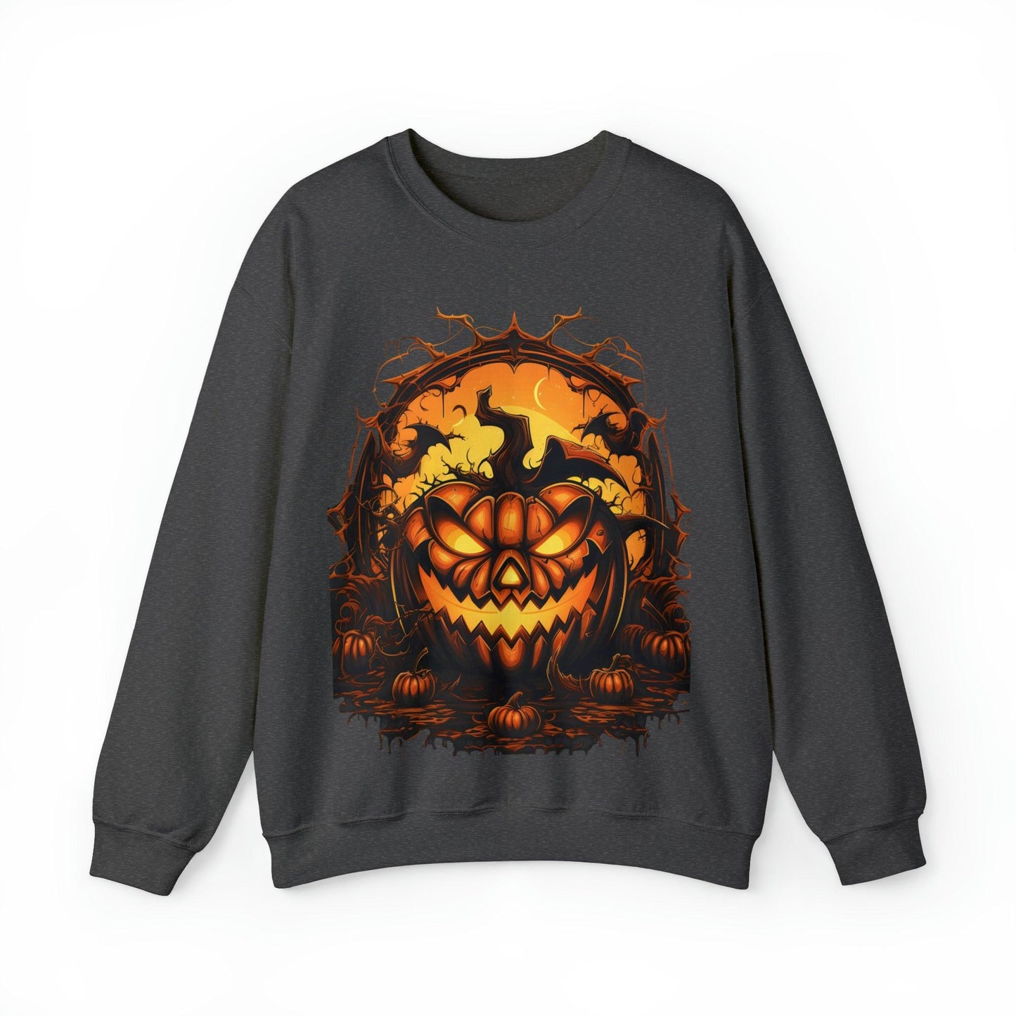 Scary Halloween Pumpkin Face Ghost Costume: Transform into a Spooky Specter - Giftsmojo