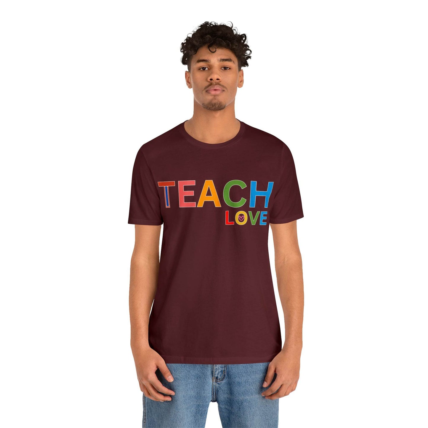 I Teach Love Shirt, Teacher Shirt, Teacher Appreciation Gift for Teachers - Giftsmojo