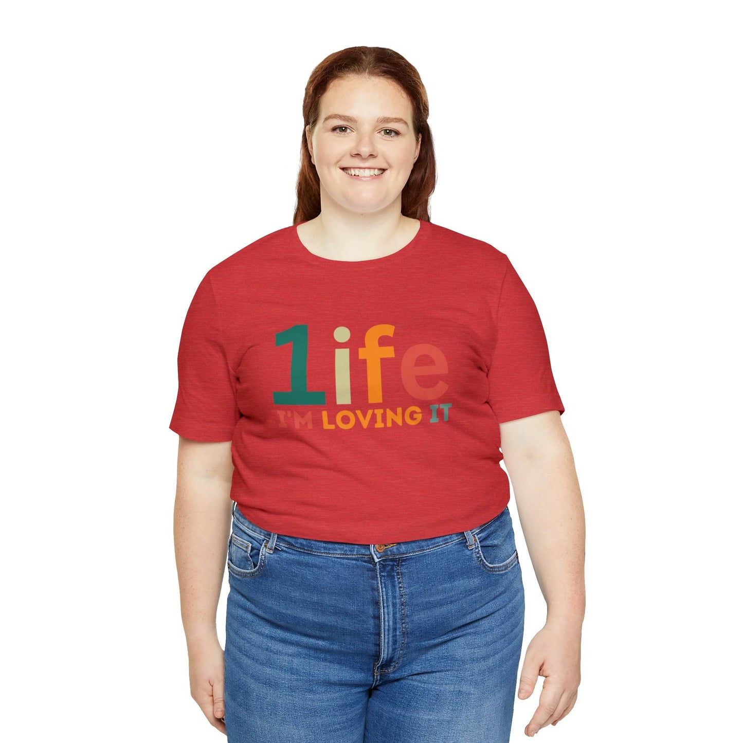 One life I'M Loving It Shirt Retro 1life shirt Live Your Life You Only Have One Life To Live Retro Shirt - Giftsmojo