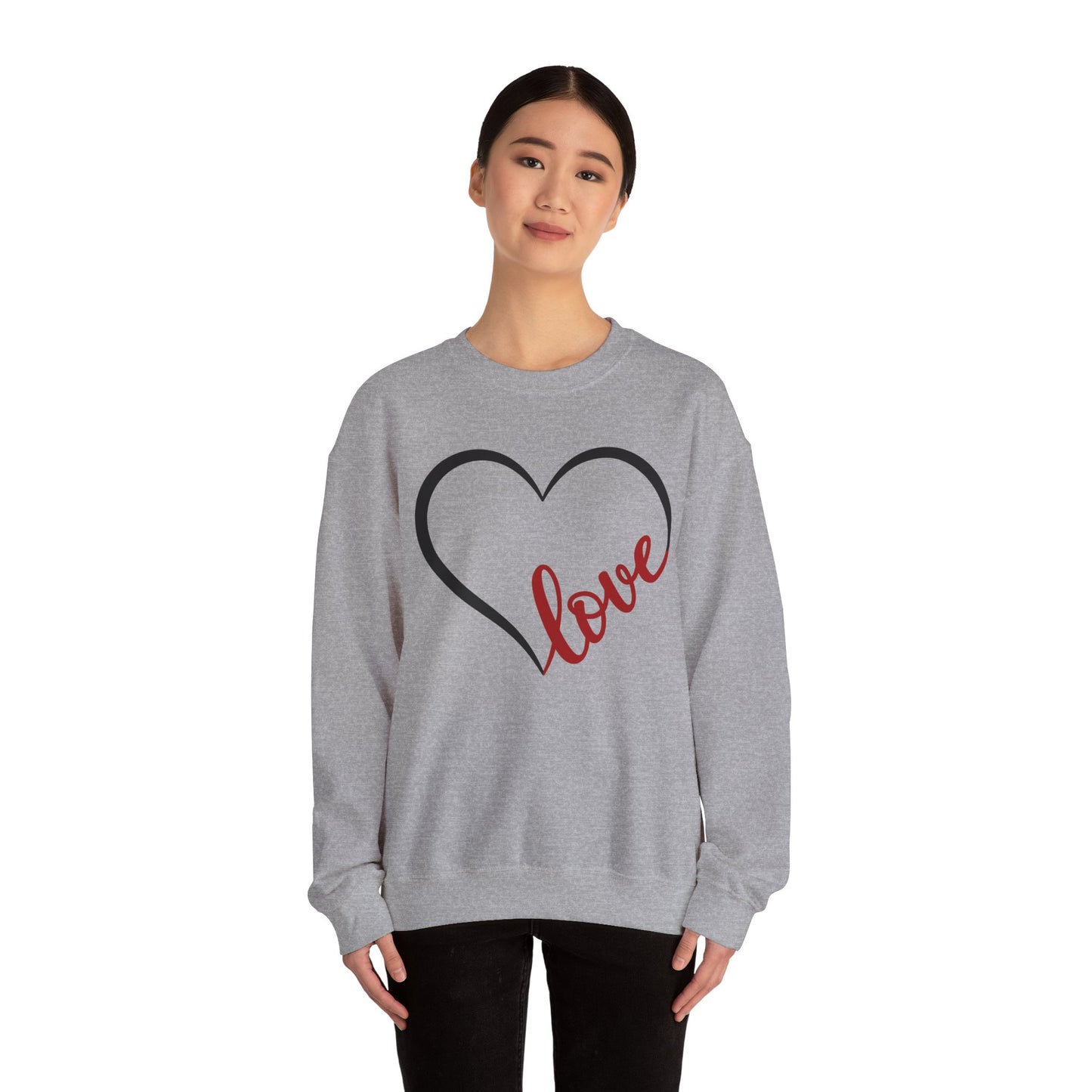 Heart Valentine Sweatshirt - Unisex