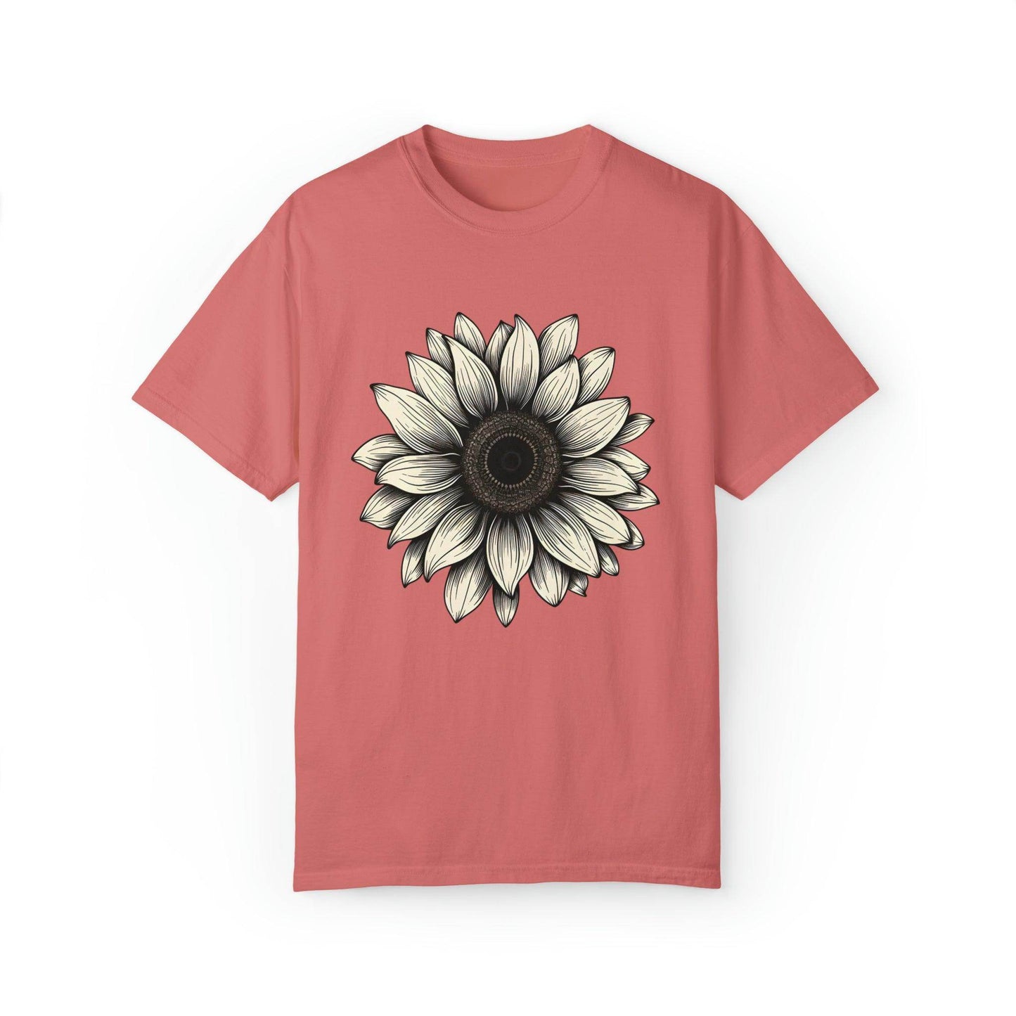 Sunflower Shirt Flower Shirt Aesthetic, Floral Graphic Tee Floral Shirt Flower T-shirt, Wild Flower Shirt Gift For Her Wildflower T-shirt - Giftsmojo