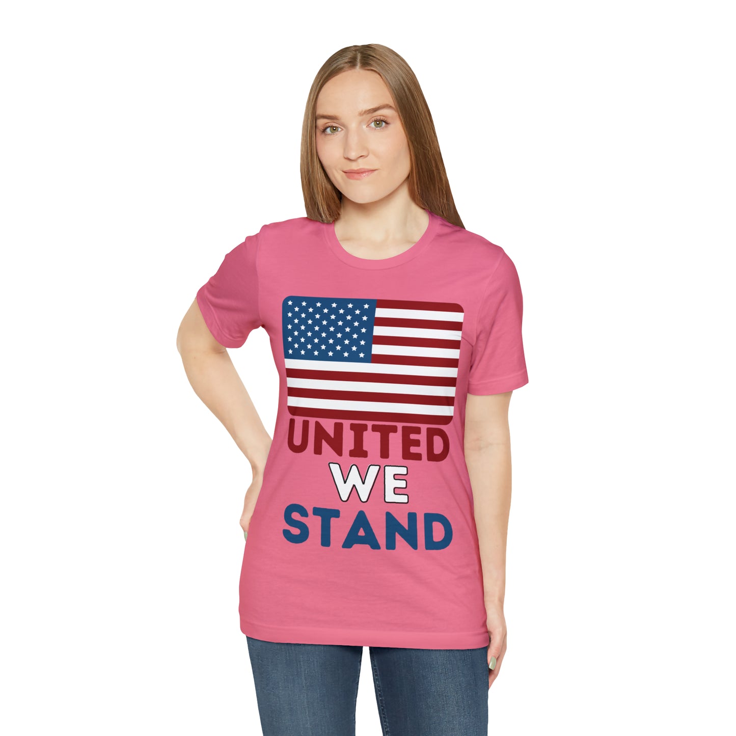 United We Stand shirt, USA Flag shirt, 4th of July shirt, Independence Day