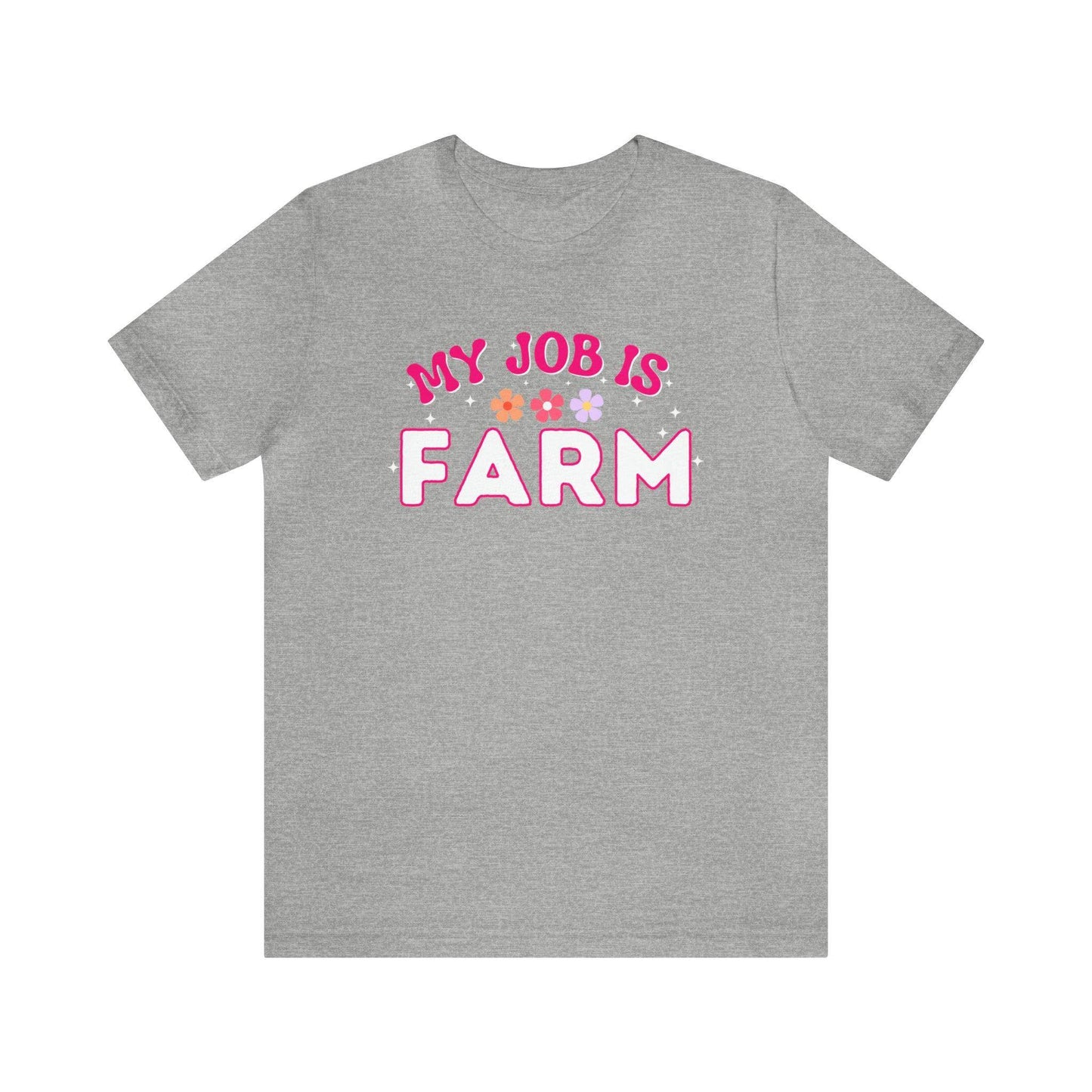 My Job is Farm Shirt Farmer Shirt Farming Shirt Homestead Gardening Shirt - Giftsmojo