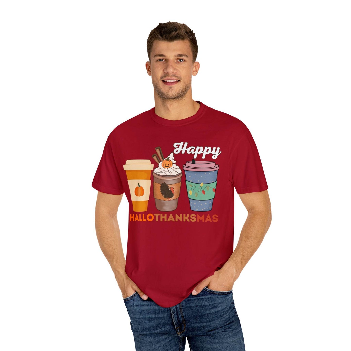HALLOTHANKSMAS Gift for Fall Halloween Thanksgiving Christmas Gift - Giftsmojo