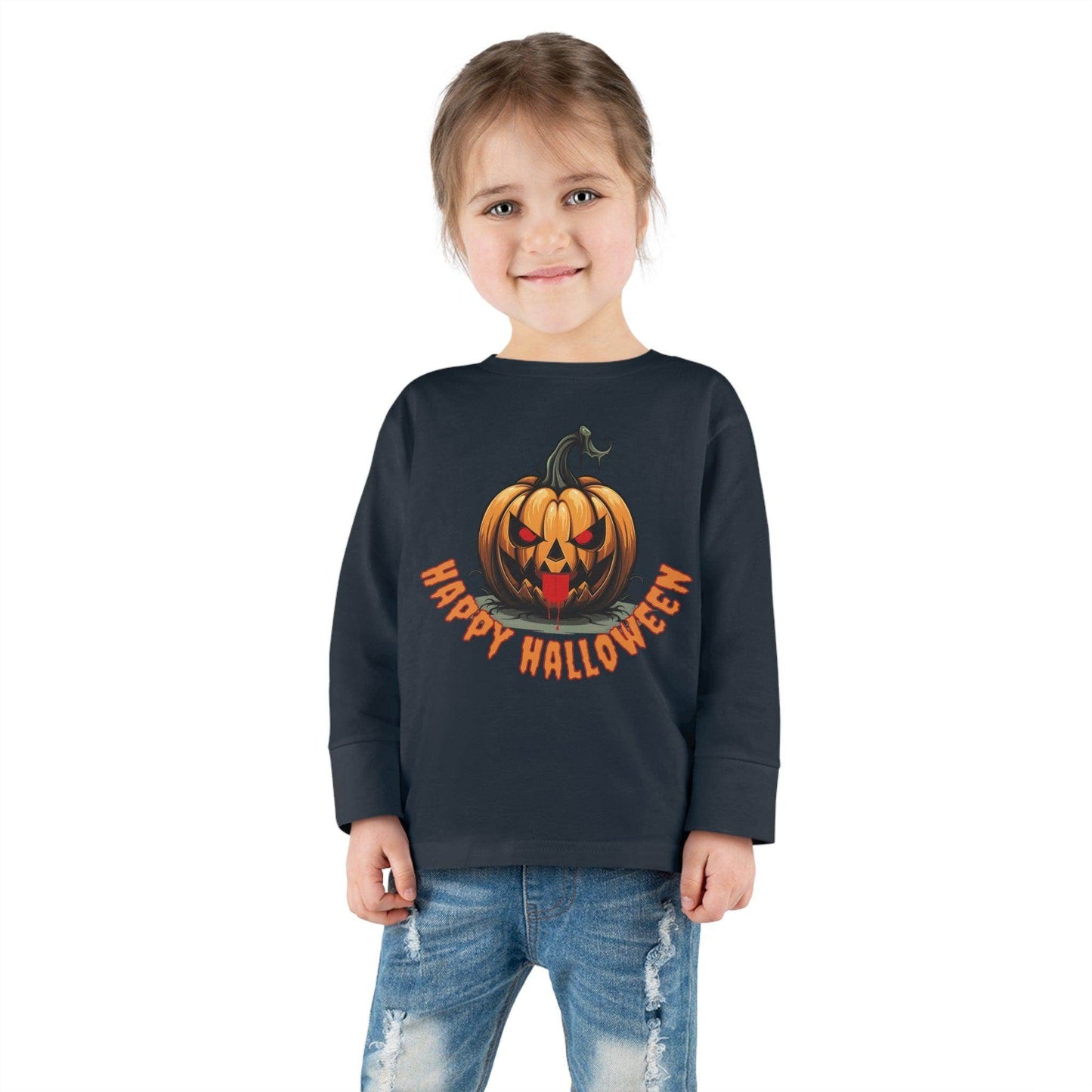 Kids Happy Halloween Pumpkin Shirt Kids Halloween Costume Kids Trick or Treat Outfit for Halloween Kids Jack O Lantern Shirt Kids Scary Faces - Giftsmojo