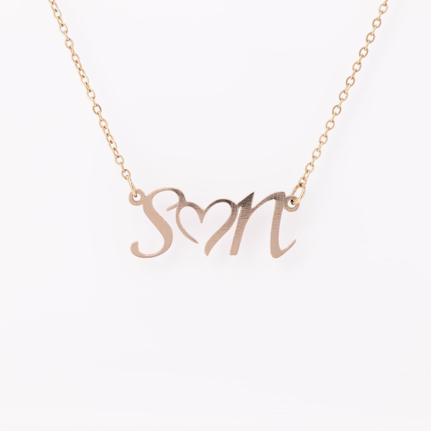 Personalized Heart Necklace" - Crafted with Love, Worn with Meaning - Giftsmojo