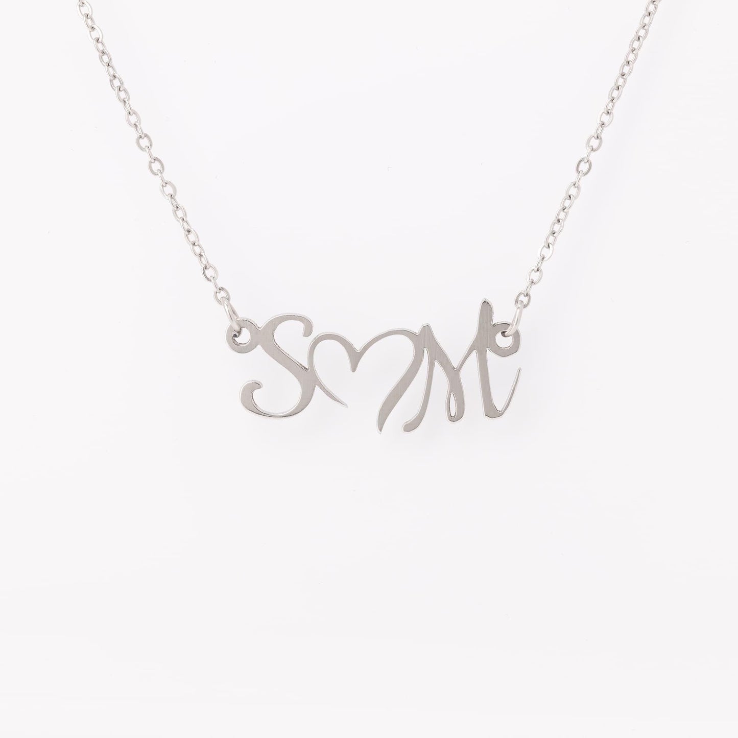 Personalized Heart Necklace" - Crafted with Love, Worn with Meaning - Giftsmojo