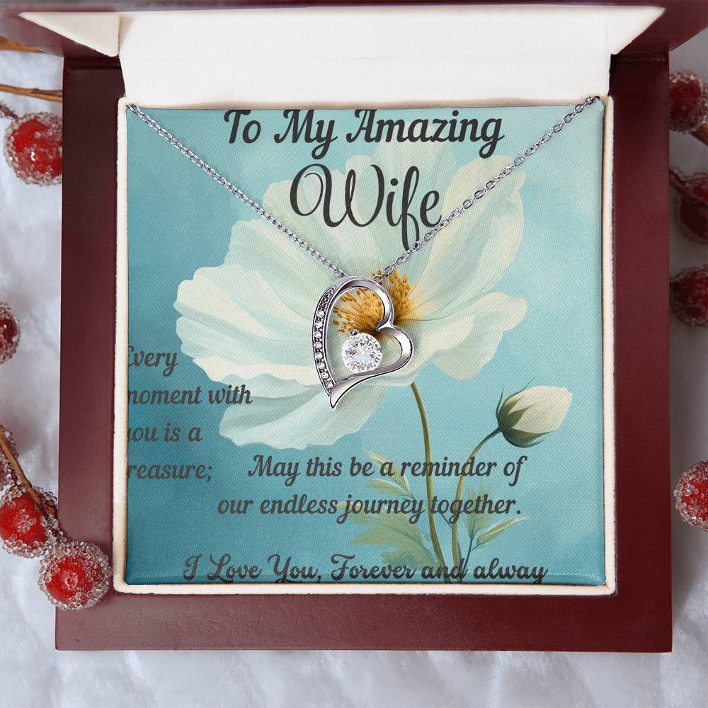 Custom gift Wife,Necklace gift for wife, wife birthday gift, jewelry gift wife, Wife gift, Gift for women, wife birthday gift, anniversary gift, Romantic gift wife, soulmate gift, Valentine’s day gift, necklace gift, wife pendent gift,