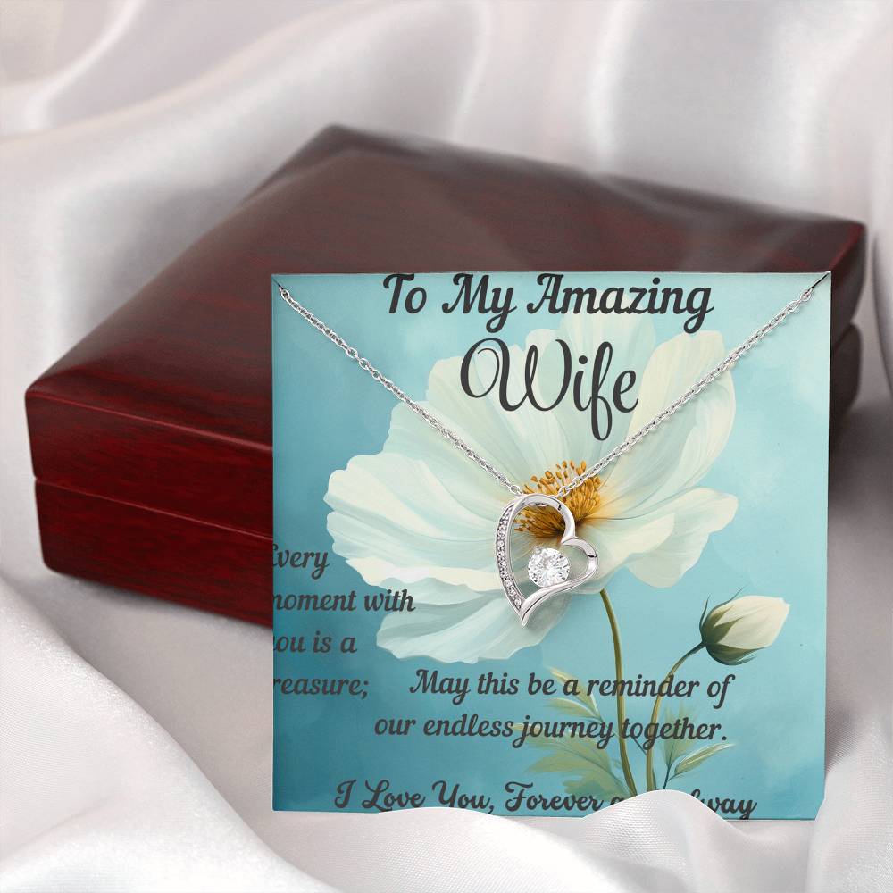 necklace gift, wife pendent gift,