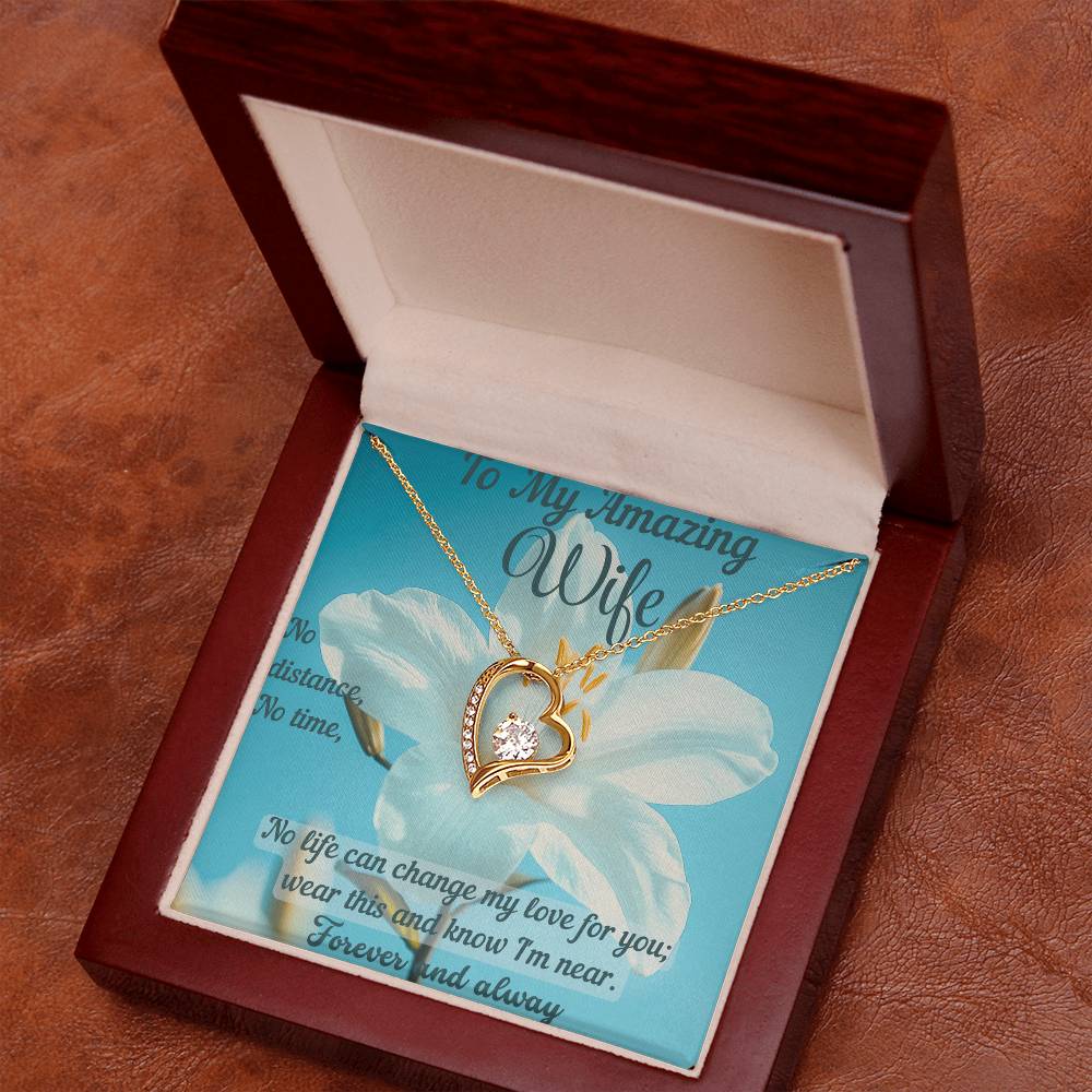 Romantic gift wife, soulmate gift, Valentine’s day gift, necklace gift, wife pendent gift,