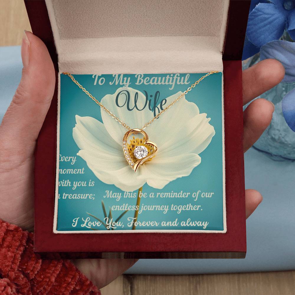 wife birthday gift, anniversary gift, Romantic gift wife, soulmate gift, Valentine’s day gift, necklace gift, wife pendent gift,