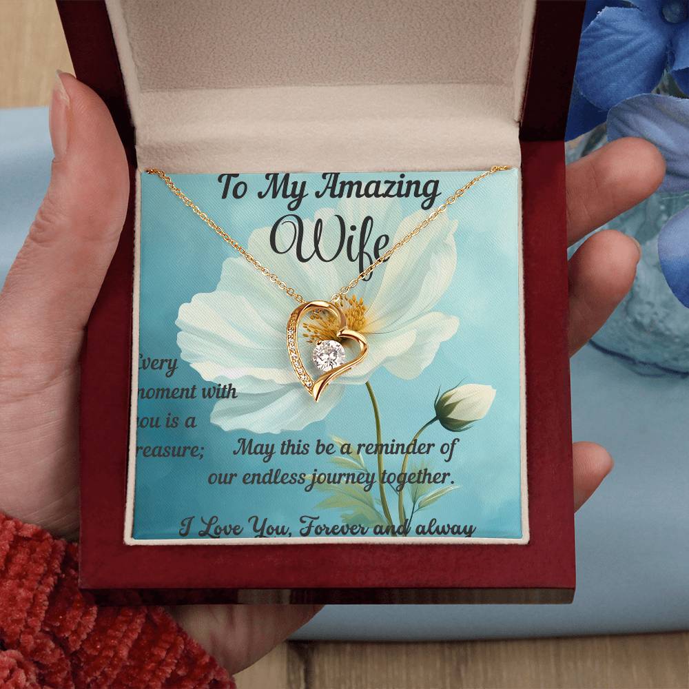 Custom gift Wife,Necklace gift for wife, wife birthday gift, jewelry gift wife, Wife gift, Gift for women, wife birthday gift, anniversary gift, Romantic gift wife, soulmate gift, Valentine’s day gift, necklace gift, wife pendent gift,