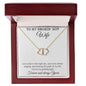 Custom Everlasting love Necklace For Wife