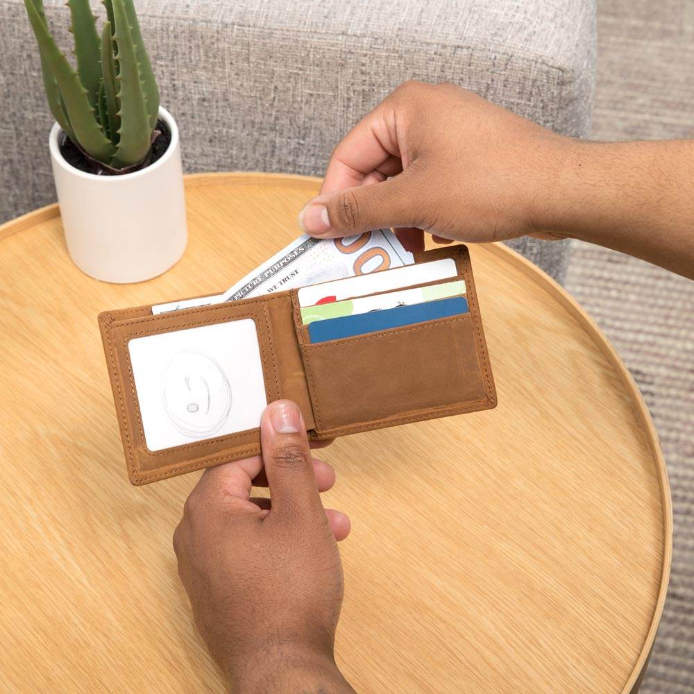 Gift For Dad - Leather Wallet for Dad - Giftsmojo