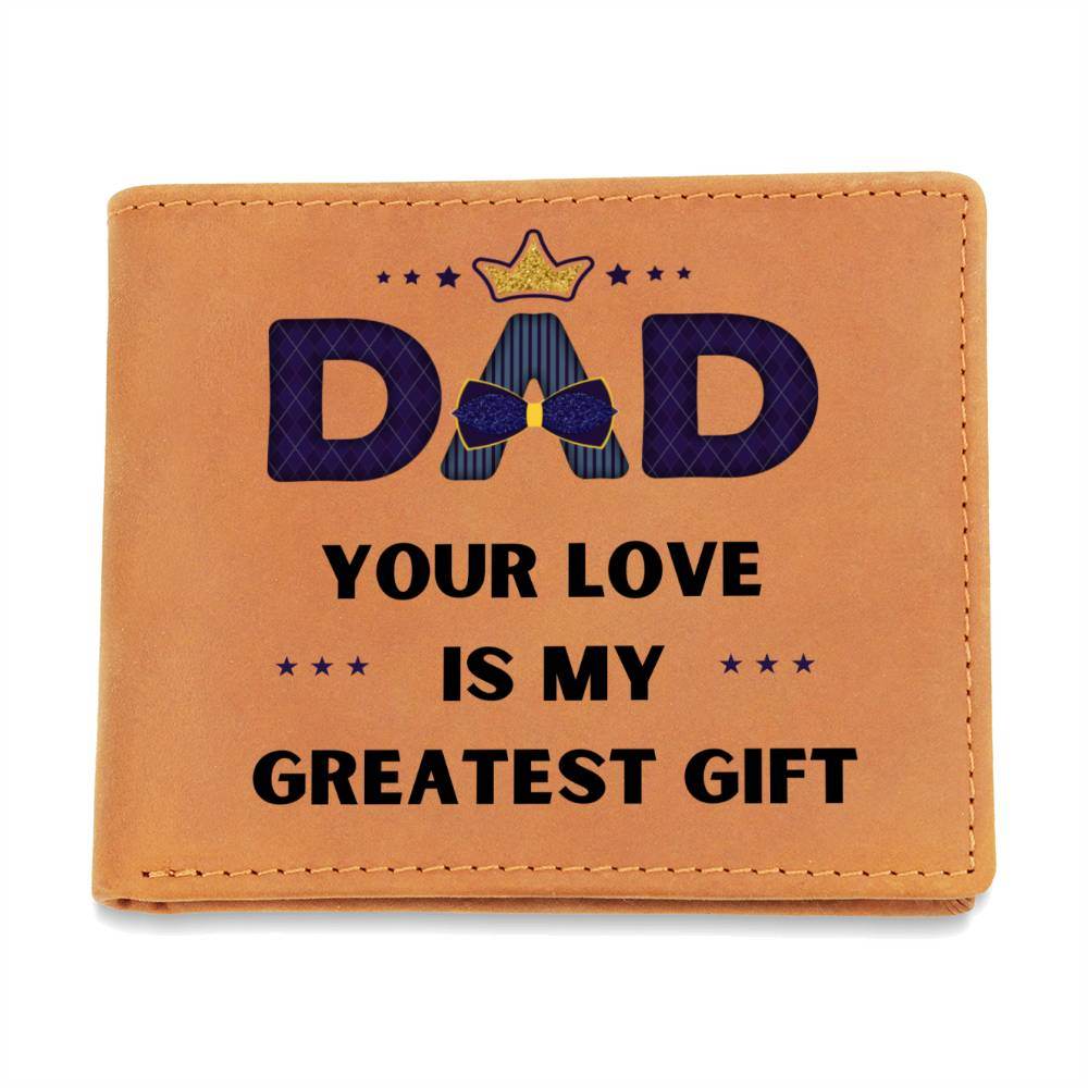 Leather Wallet Gift For Dad - Giftsmojo