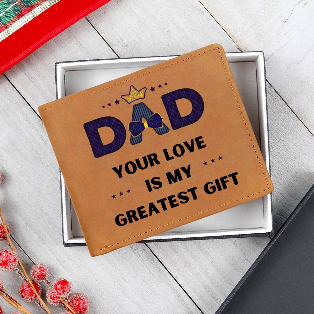Leather Wallet Gift For Dad - Giftsmojo