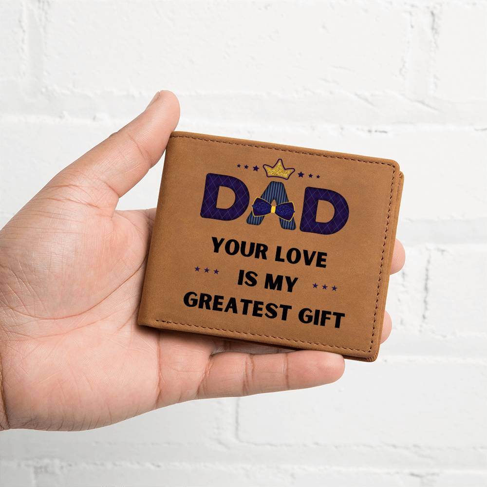 Leather Wallet Gift For Dad - Giftsmojo
