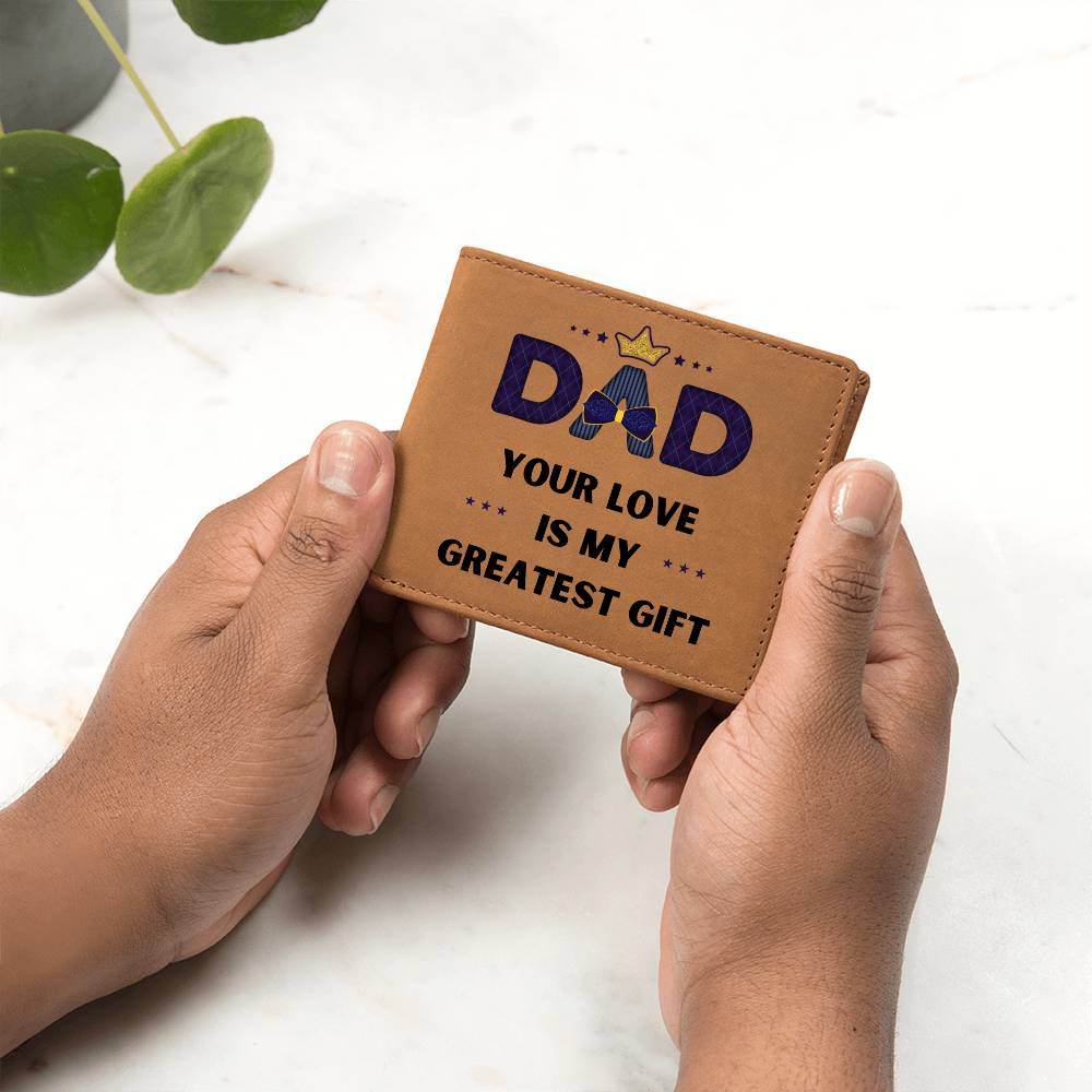 Leather Wallet Gift For Dad - Giftsmojo