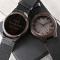 Engraved Watch Gifts for Men - Time Waits For No One - Giftsmojo