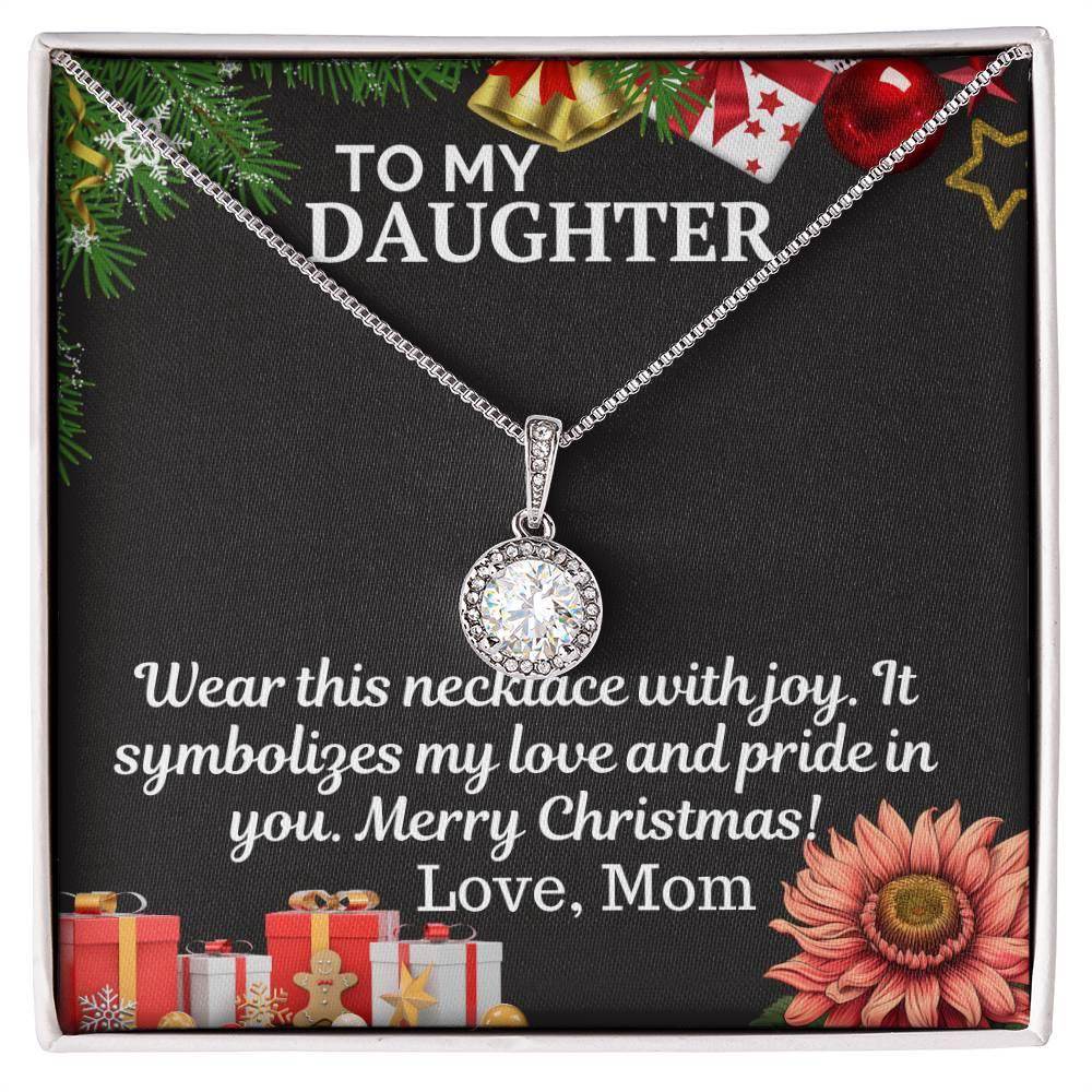 Gift To My daughter from Mom - Eternal Hope Necklace - Giftsmojo