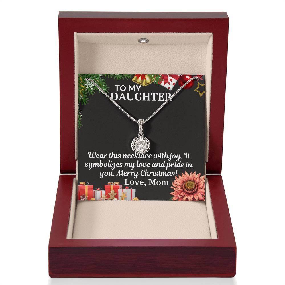 Gift To My daughter from Mom - Eternal Hope Necklace - Giftsmojo