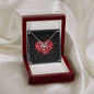Valentine or Anniversary Gift for Wife Girlfriend Lucky In Love Necklace