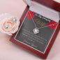 Love Knot Earring and Necklace Set for Wife - Giftsmojo