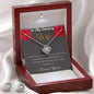 Love Knot Earring and Necklace Set for Wife - Giftsmojo